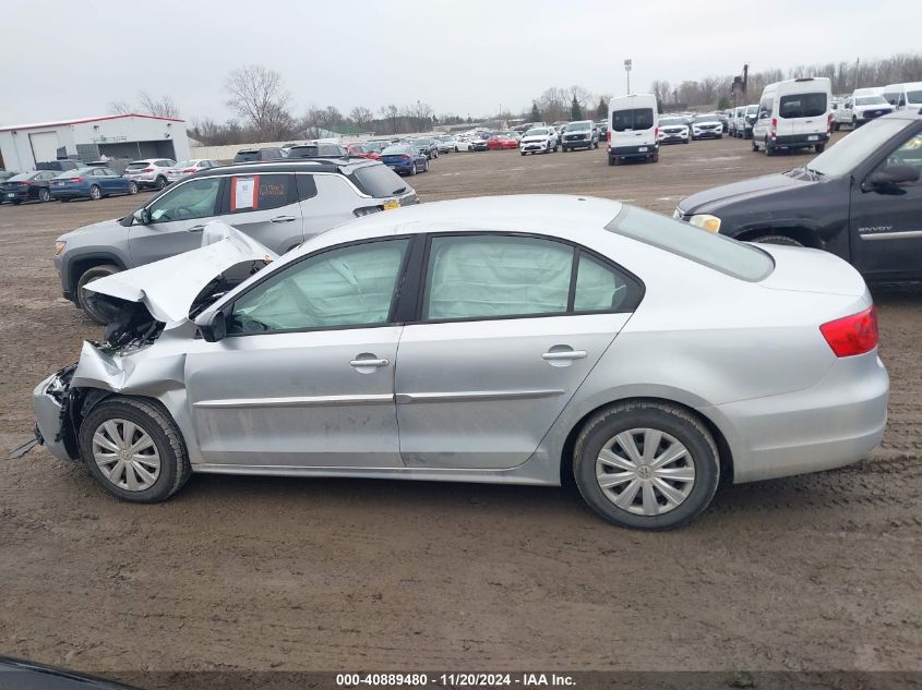 2014 Volkswagen Jetta 2.0L S VIN: 3VW1K7AJ9EM438225 Lot: 40889480