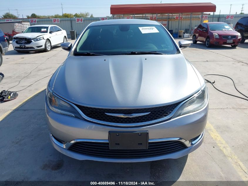 2015 Chrysler 200 Limited VIN: 1C3CCCAB7FN658145 Lot: 40889496