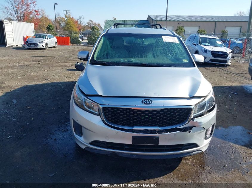 2017 Kia Sedona Lx VIN: KNDMB5C11H6305089 Lot: 40889504