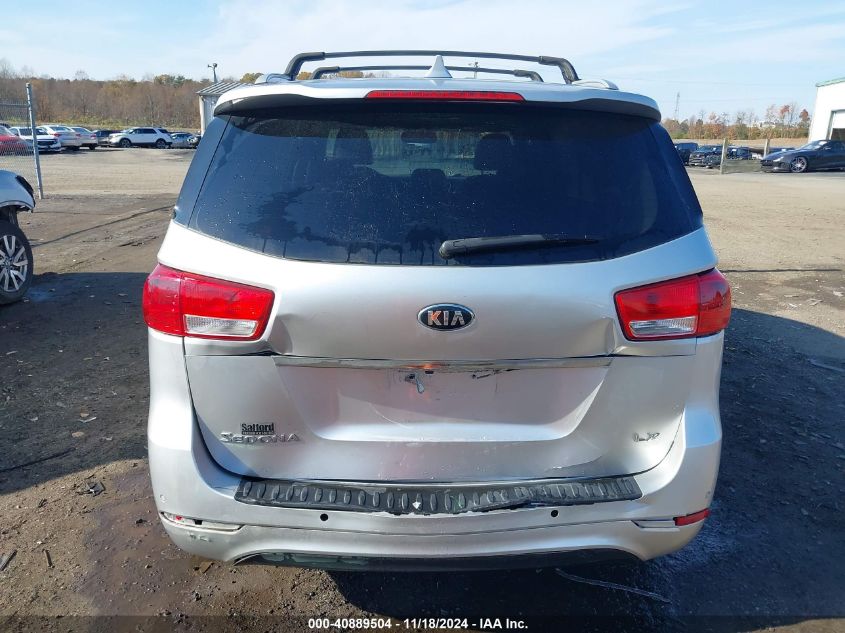 2017 Kia Sedona Lx VIN: KNDMB5C11H6305089 Lot: 40889504