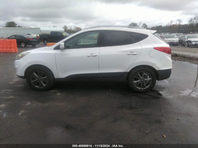 2015 Hyundai Tucson Se VIN: KM8JU3AG5FU961079 Lot: 40889514