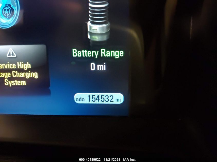 2012 Chevrolet Volt VIN: 1G1RD6E46CU107425 Lot: 40889522