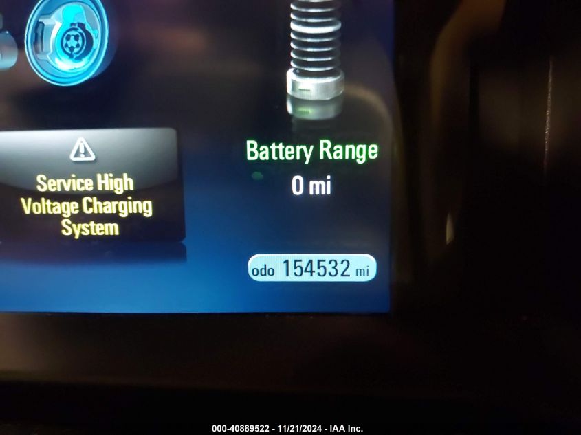 2012 Chevrolet Volt VIN: 1G1RD6E46CU107425 Lot: 40889522