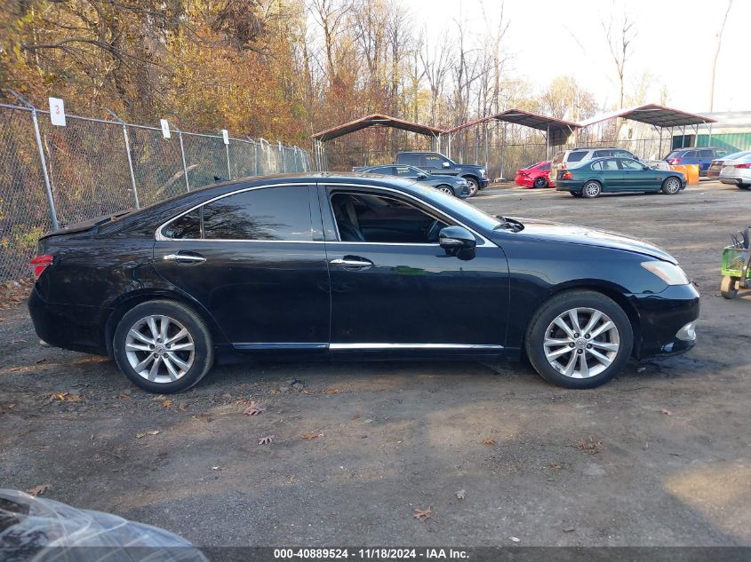 2012 Lexus Es 350 VIN: JTHBK1EG5C2474161 Lot: 40889524