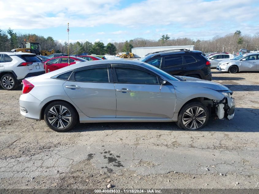 2018 Honda Civic Ex-L VIN: JHMFC1F70JX019134 Lot: 40889533