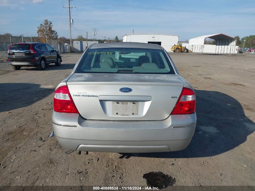 2006 Ford Five Hundred Sel VIN: 1FAFP24176G160600 Lot: 40889538