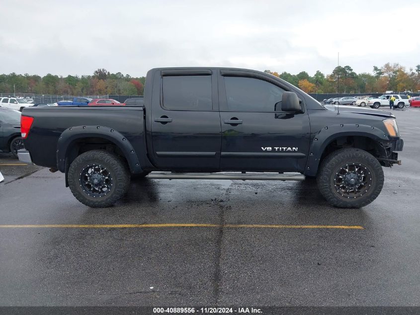 2014 Nissan Titan Sv VIN: 1N6AA0EC6EN505875 Lot: 40889556