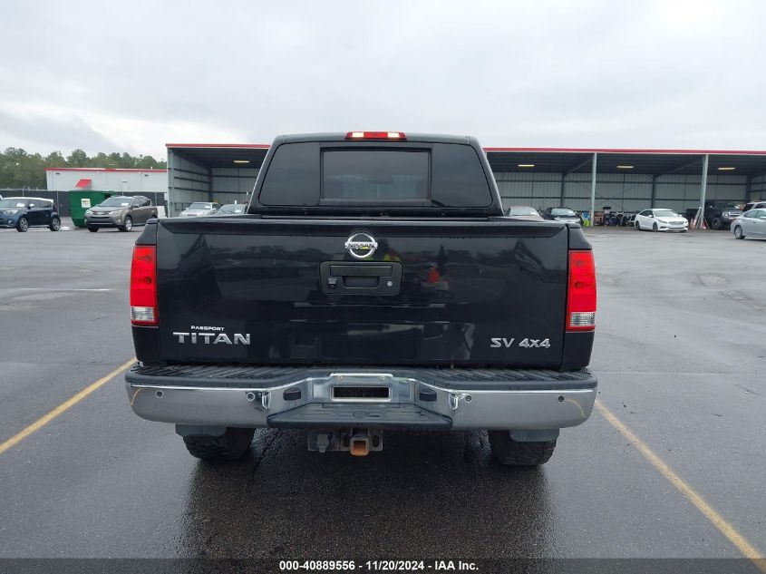 2014 Nissan Titan Sv VIN: 1N6AA0EC6EN505875 Lot: 40889556