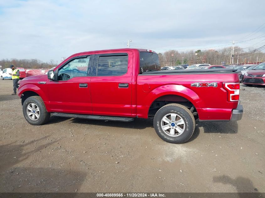 2018 Ford F-150 Xlt VIN: 1FTEW1EB4JKF65393 Lot: 40889565