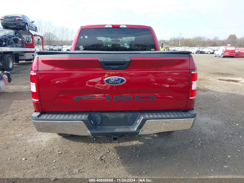 2018 Ford F-150 Xlt VIN: 1FTEW1EB4JKF65393 Lot: 40889565