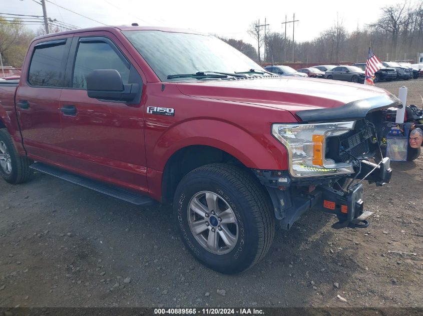 2018 Ford F-150 Xlt VIN: 1FTEW1EB4JKF65393 Lot: 40889565