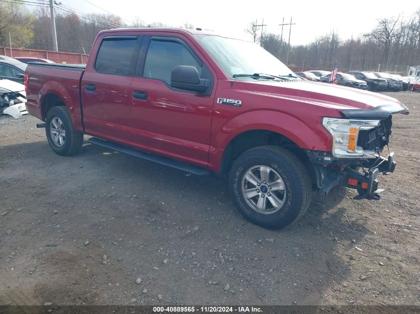 2018 Ford F-150 Xlt VIN: 1FTEW1EB4JKF65393 Lot: 40889565