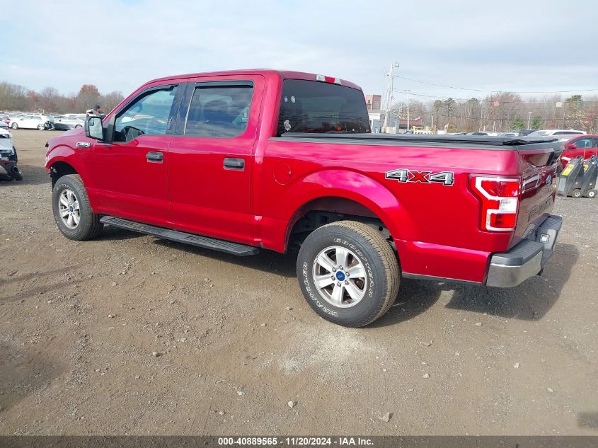 2018 Ford F-150 Xlt VIN: 1FTEW1EB4JKF65393 Lot: 40889565