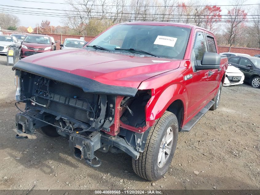 2018 Ford F-150 Xlt VIN: 1FTEW1EB4JKF65393 Lot: 40889565