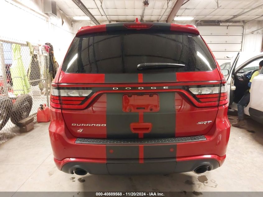 2019 Dodge Durango Srt Awd VIN: 1C4SDJGJ7KC754709 Lot: 40889568