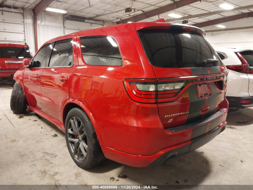 2019 Dodge Durango Srt Awd VIN: 1C4SDJGJ7KC754709 Lot: 40889568