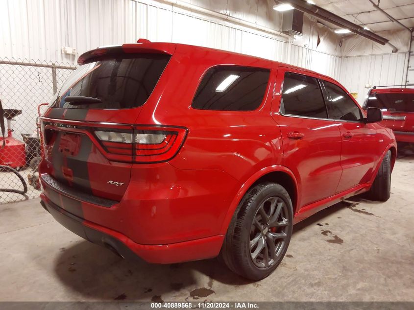 2019 Dodge Durango Srt Awd VIN: 1C4SDJGJ7KC754709 Lot: 40889568