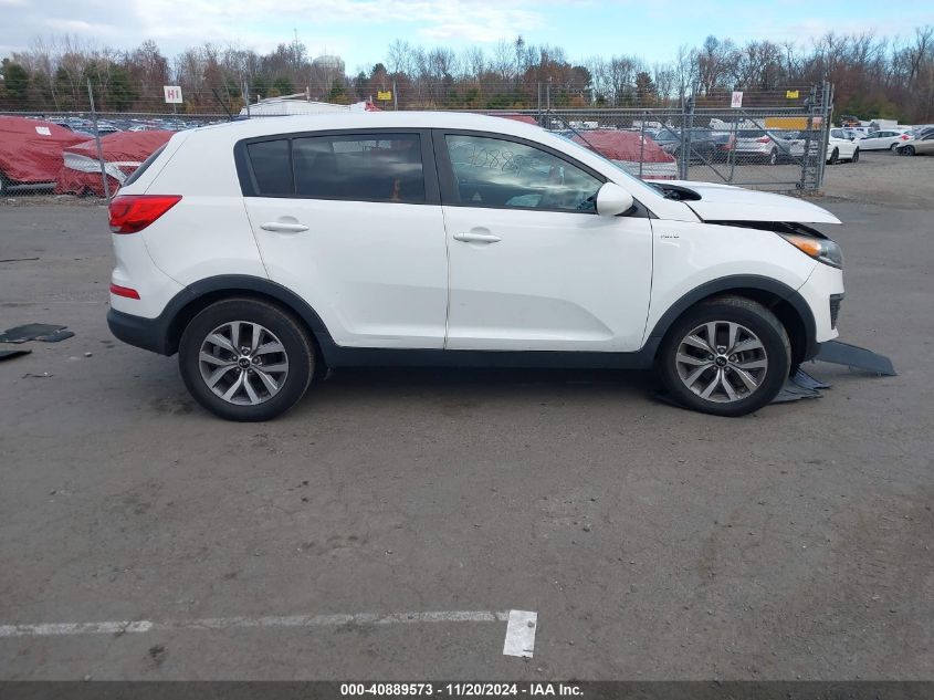 2015 Kia Sportage Lx VIN: KNDPBCAC3F7692127 Lot: 40889573