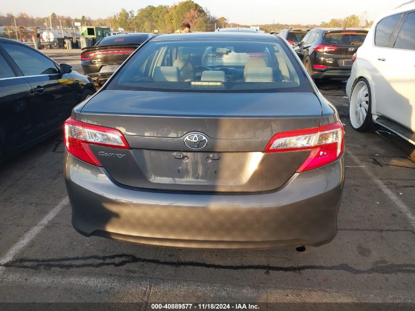 2012 Toyota Camry L VIN: 4T1BF1FK1CU501932 Lot: 40889577