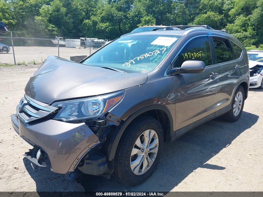 2013 HONDA CR-V EX-L - 5J6RM4H71DL084235