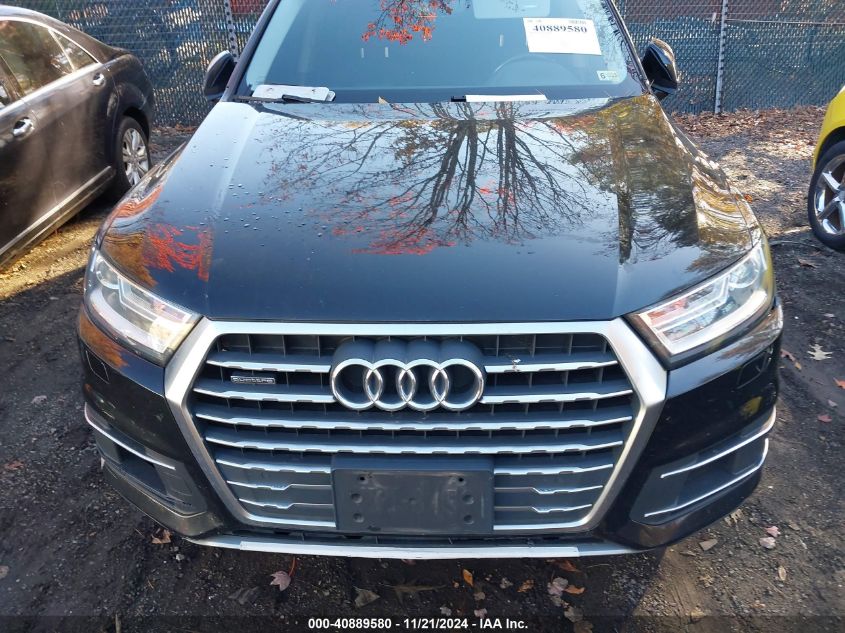 2017 Audi Q7 2.0T Premium VIN: WA1AHAF71HD039489 Lot: 40889580