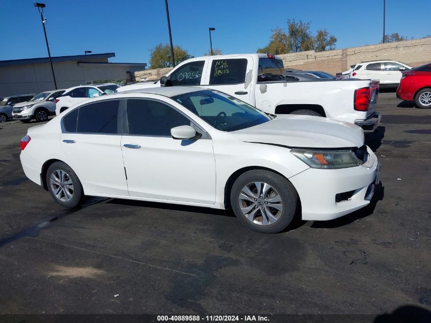 2014 Honda Accord Lx VIN: 1HGCR2F39EA106496 Lot: 40889588