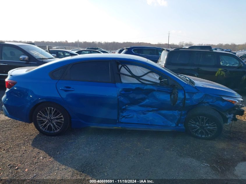 2022 Kia Forte Gt-Line VIN: 3KPF54AD1NE489009 Lot: 40889591