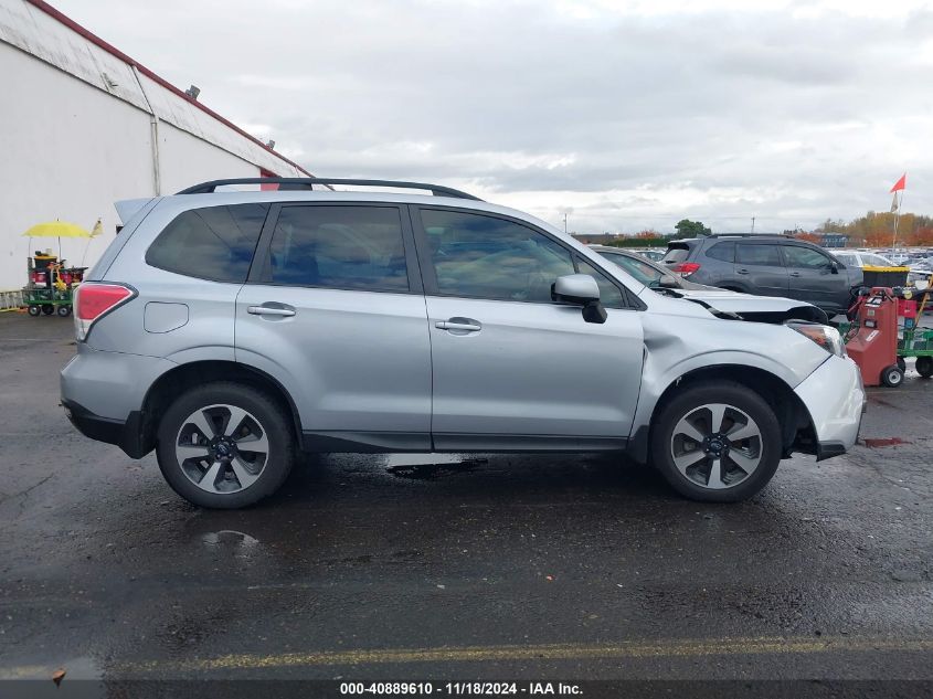 2018 Subaru Forester 2.5I Premium VIN: JF2SJAEC0JH603730 Lot: 40889610