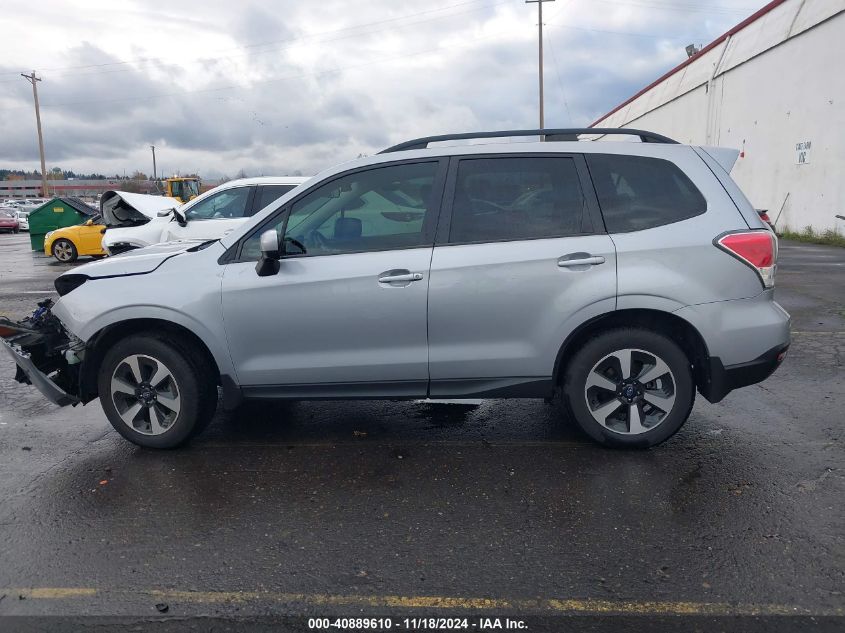 2018 Subaru Forester 2.5I Premium VIN: JF2SJAEC0JH603730 Lot: 40889610