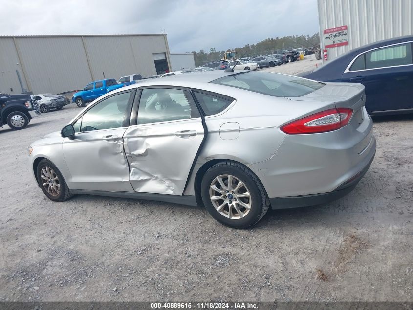 2015 FORD FUSION S - 1FA6P0G77F5110232