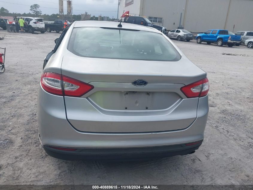 2015 Ford Fusion S VIN: 1FA6P0G77F5110232 Lot: 40889615