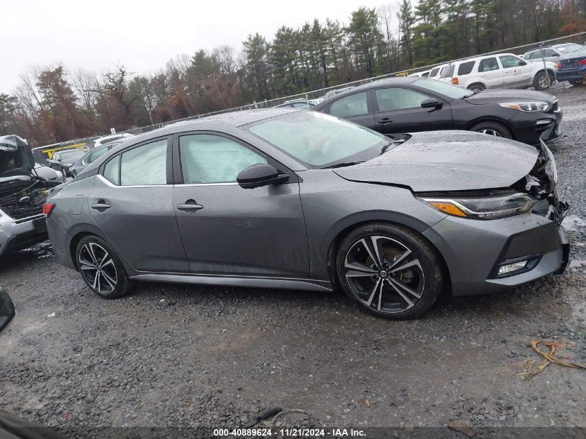 2020 Nissan Sentra Sr Xtronic Cvt VIN: 3N1AB8DV9LY278783 Lot: 40889624