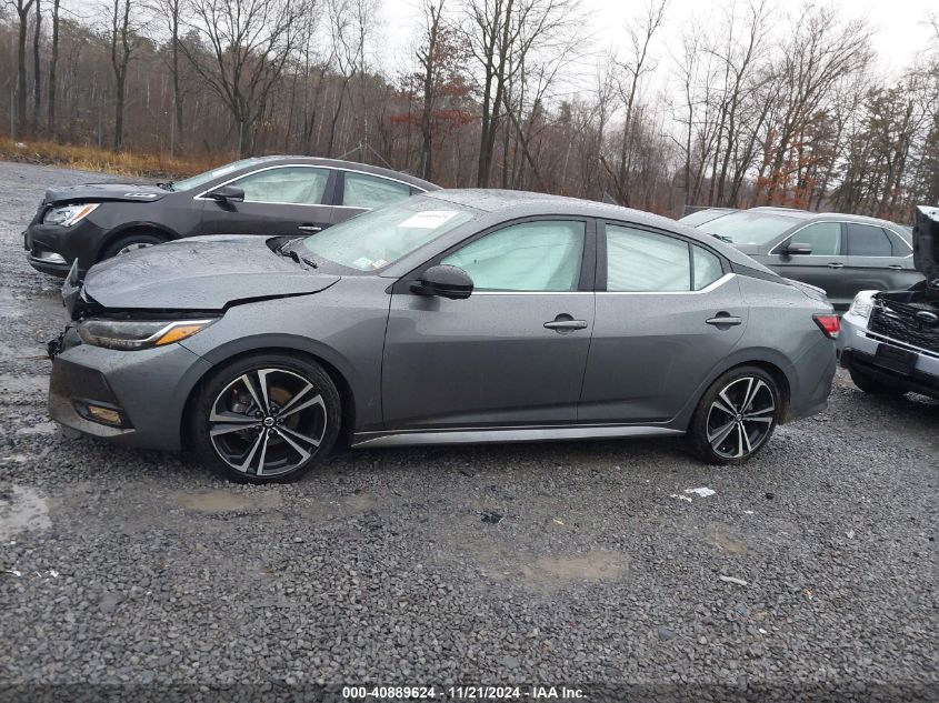 2020 Nissan Sentra Sr Xtronic Cvt VIN: 3N1AB8DV9LY278783 Lot: 40889624