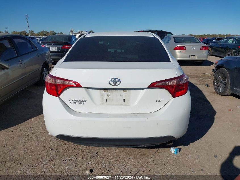 2019 Toyota Corolla Le VIN: 5YFBURHE7KP875277 Lot: 40889627