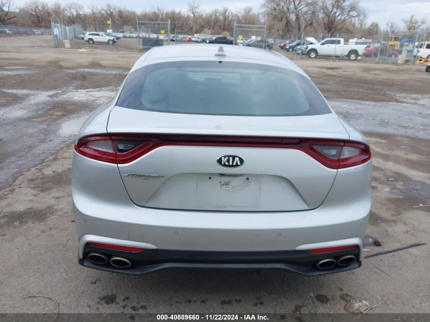 2018 Kia Stinger VIN: KNAE15LA7J6016826 Lot: 40889660