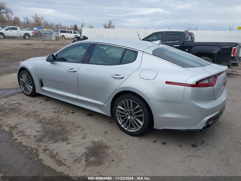 2018 Kia Stinger VIN: KNAE15LA7J6016826 Lot: 40889660