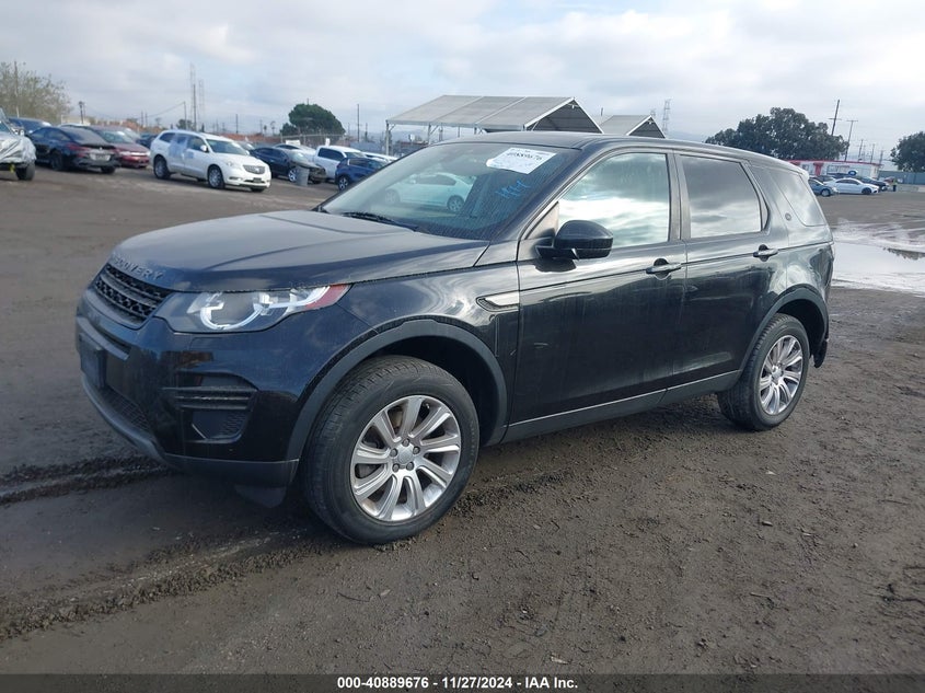 Vin: salcp2bg0hh672001, lot: 41379368, land rover discovery sport se 20172