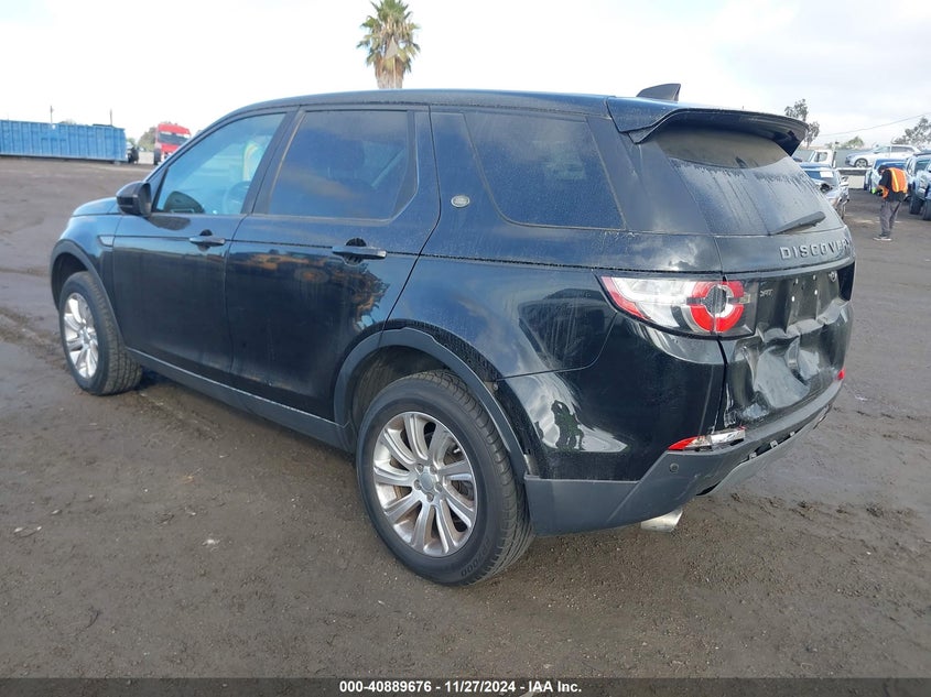 Vin: salcp2bg0hh672001, lot: 41379368, land rover discovery sport se 20173