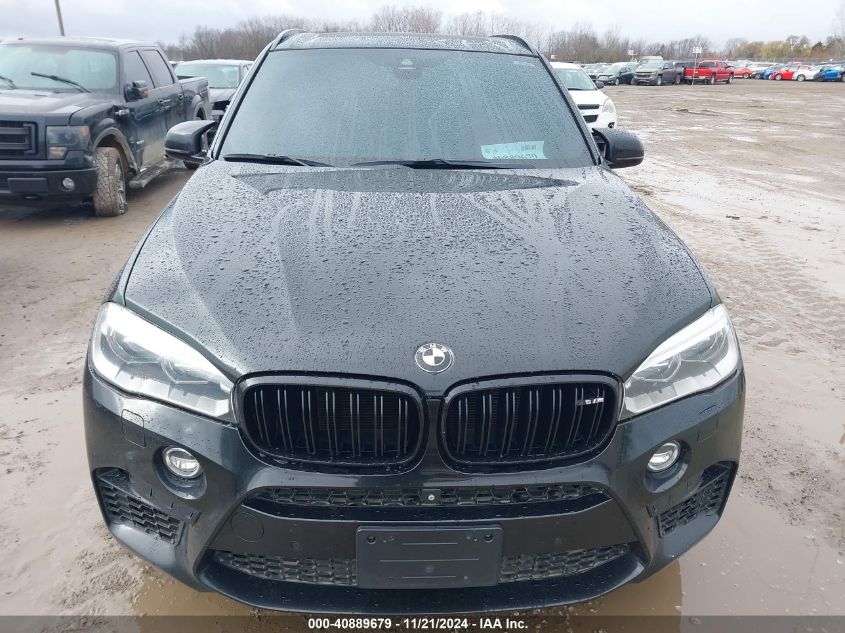 2015 BMW X5 M VIN: 5YMKT6C55F0C89485 Lot: 40889679