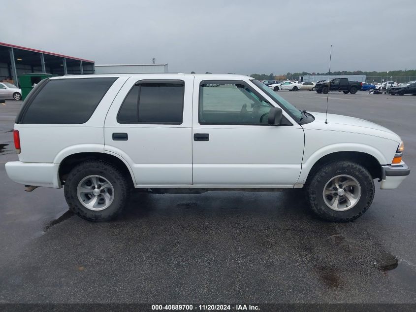 2000 Chevrolet Blazer Ls VIN: 1GNCS13W4Y2178367 Lot: 40889700