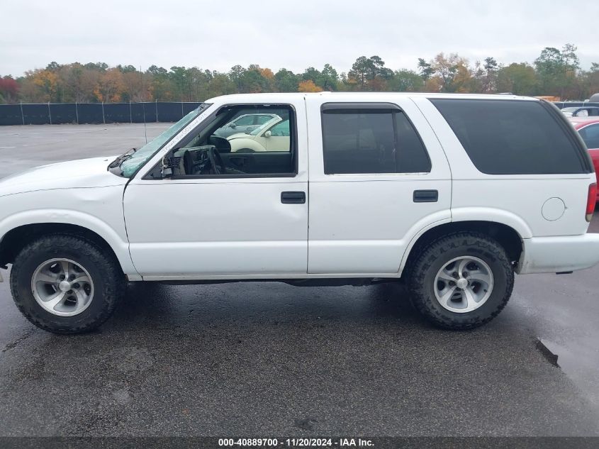 2000 Chevrolet Blazer Ls VIN: 1GNCS13W4Y2178367 Lot: 40889700