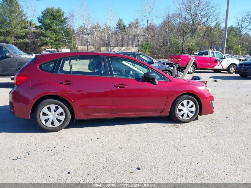 2015 Subaru Impreza 2.0I VIN: JF1GPAA67F9225870 Lot: 40889706