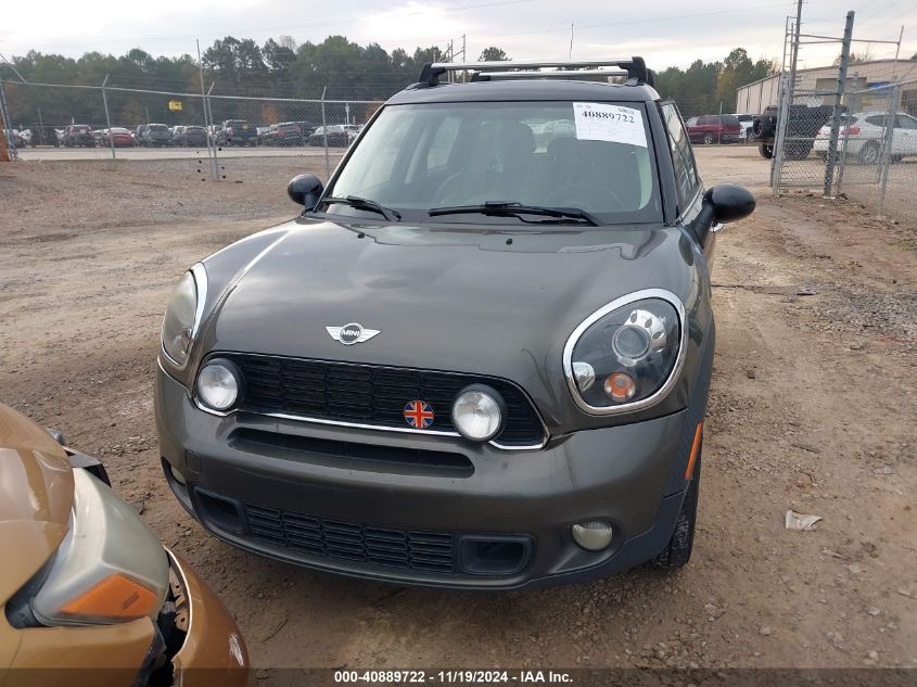 2013 Mini Countryman Cooper S VIN: WMWZC5C57DWM15500 Lot: 40889722