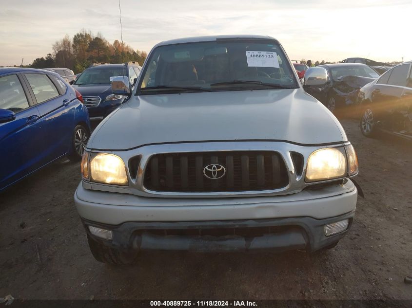 2002 Toyota Tacoma Base V6 VIN: 5TEHN72N42Z031938 Lot: 40889725