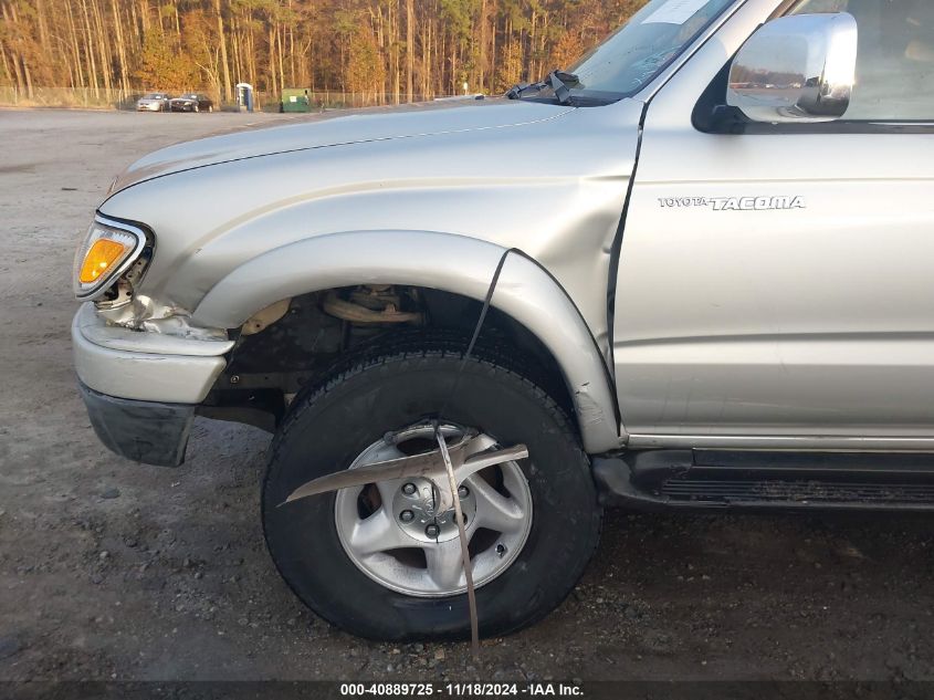 2002 Toyota Tacoma Base V6 VIN: 5TEHN72N42Z031938 Lot: 40889725