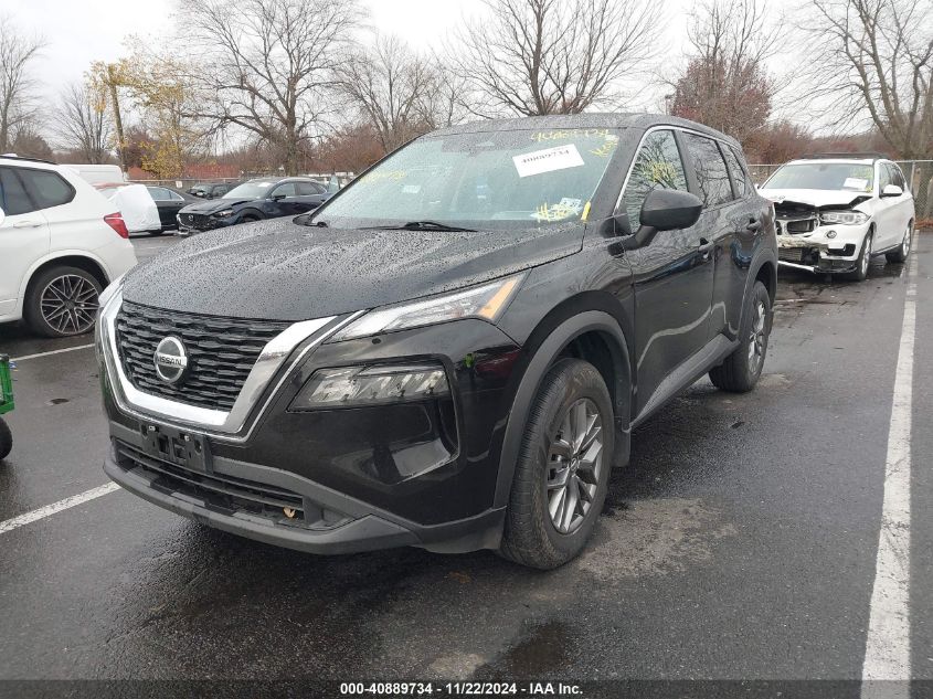 2021 Nissan Rogue S Intelligent Awd VIN: 5N1AT3AB1MC838342 Lot: 40889734