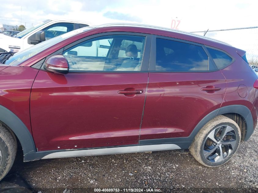 2017 Hyundai Tucson Sport VIN: KM8J33A25HU530459 Lot: 40889753