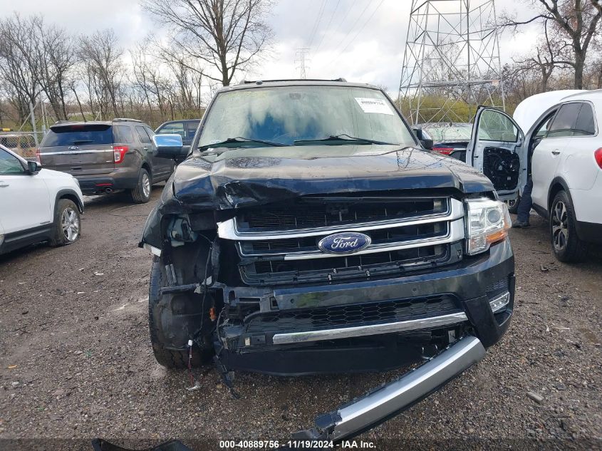 2015 Ford Expedition El Platinum VIN: 1FMJK1MT6FEF37584 Lot: 40889756