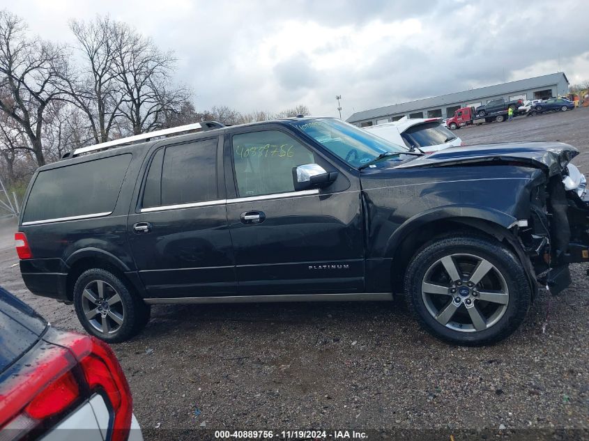 2015 Ford Expedition El Platinum VIN: 1FMJK1MT6FEF37584 Lot: 40889756