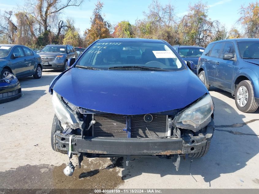 2014 Toyota Corolla S Plus VIN: 2T1BURHE1EC124065 Lot: 40889759